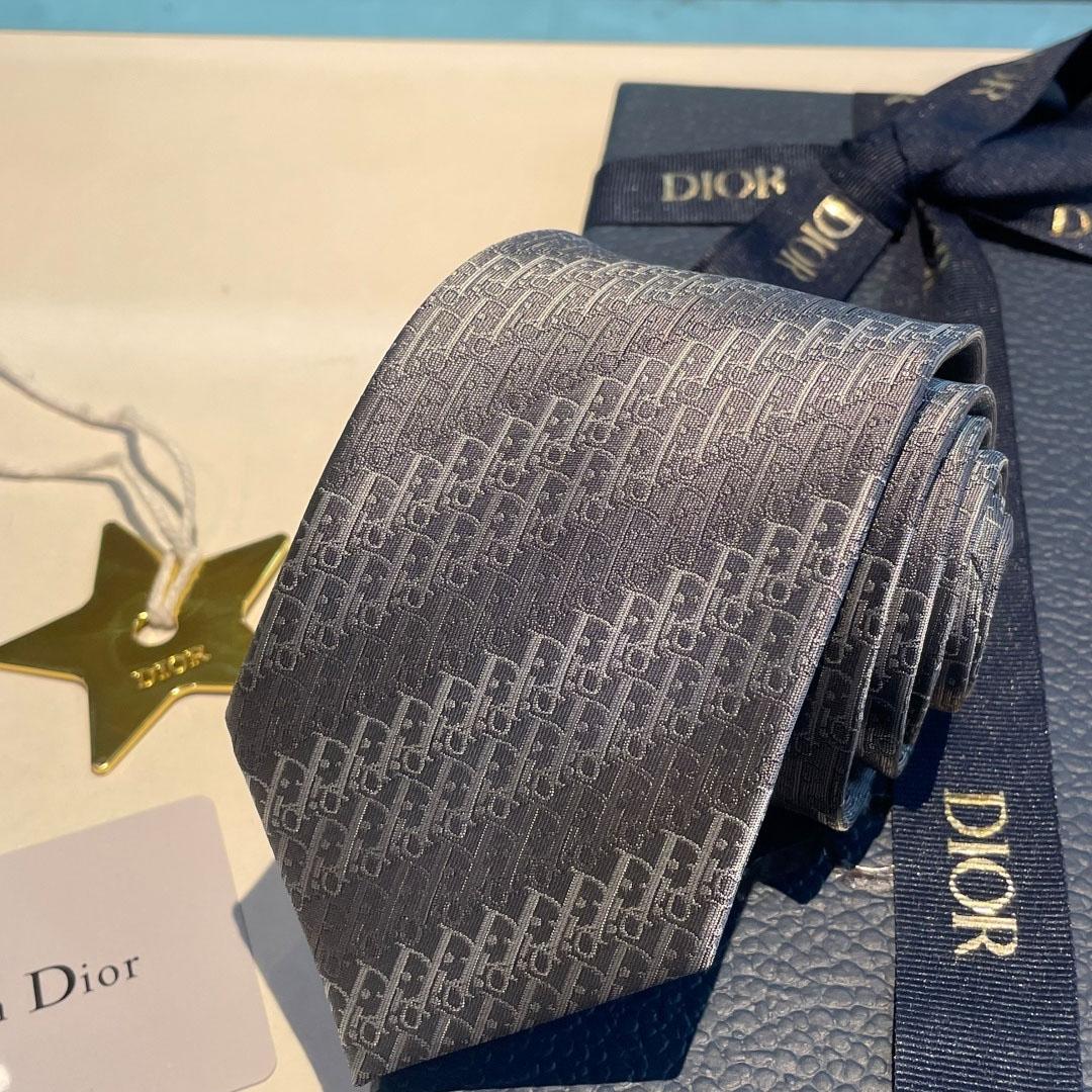Dior Oblique Trio Tie - FashionPlug