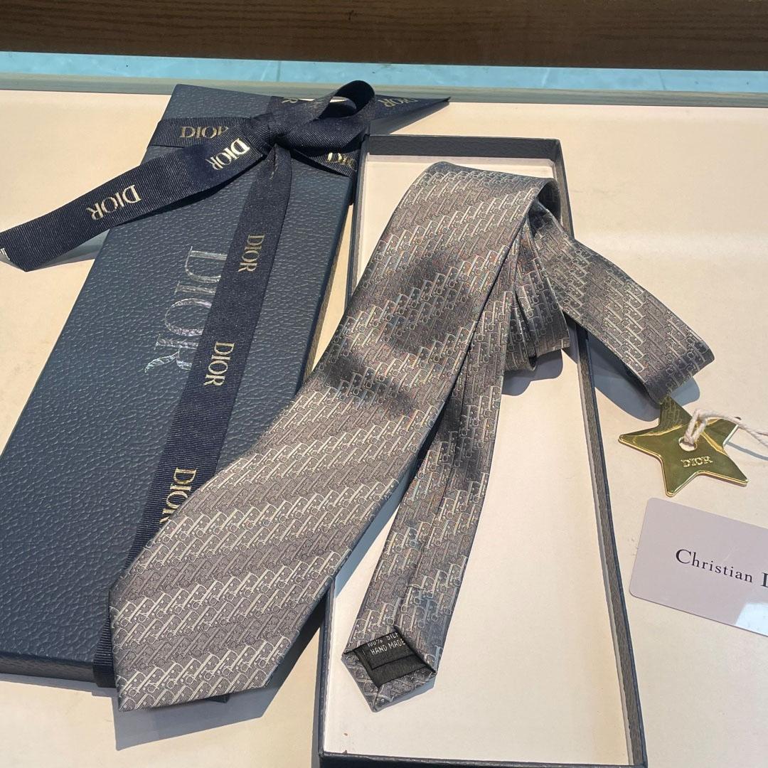 Dior Oblique Trio Tie - FashionPlug