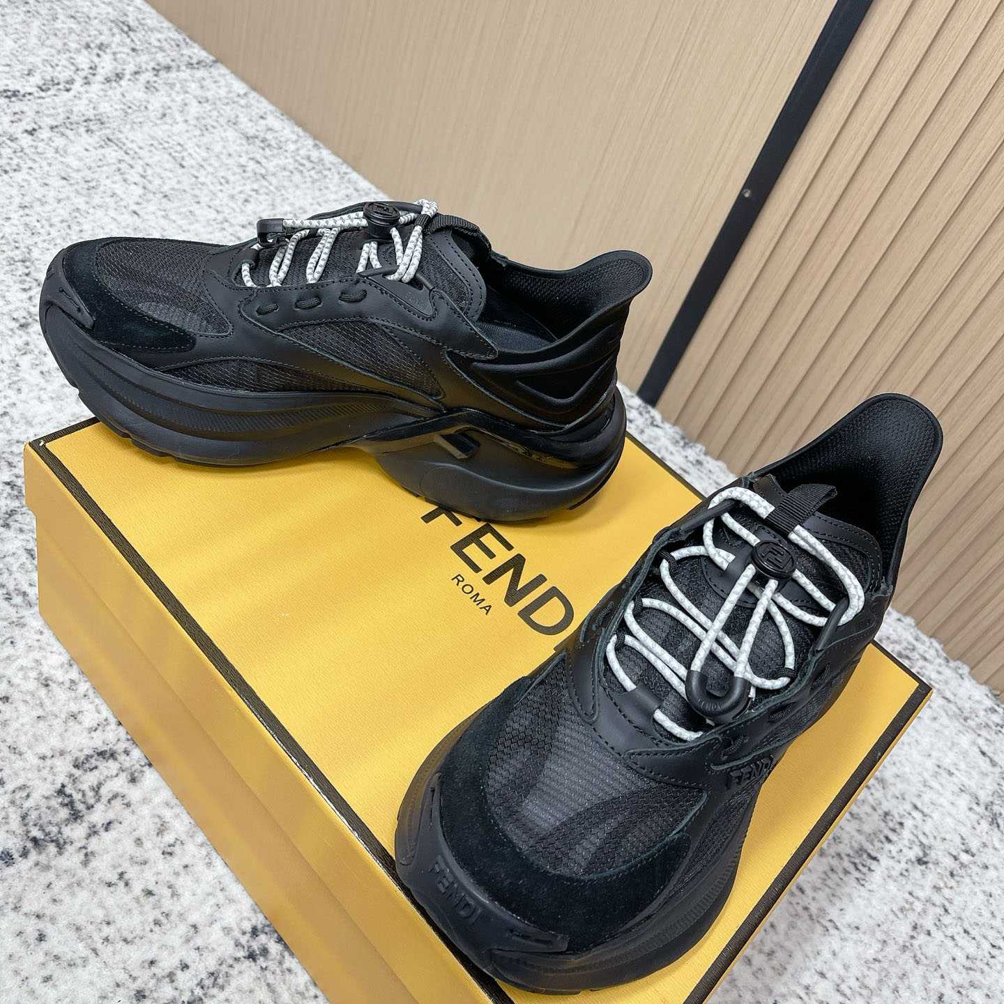 Fendi F-Light Sneakers - FashionPlug