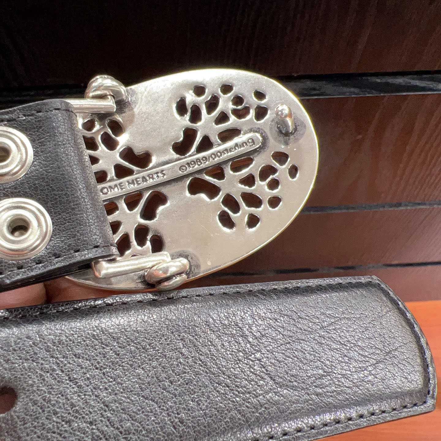 Chrome Hearts Leather Belt   - FashionPlug