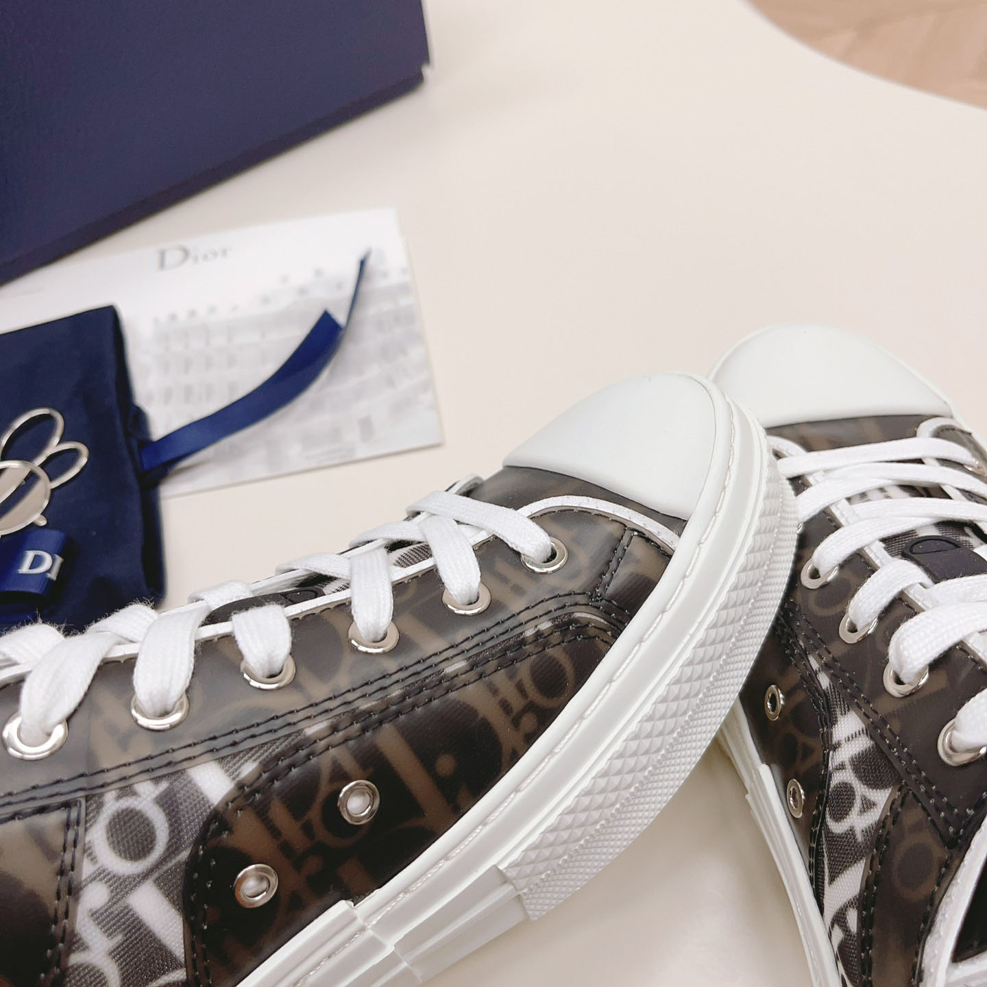 Dior B23 Low 'Dior Oblique - Charcoal' - FashionPlug