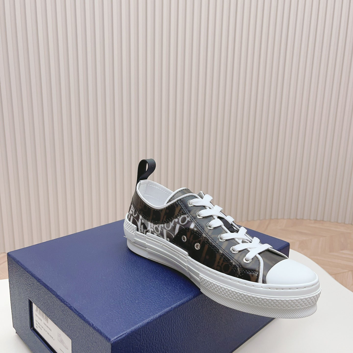 Dior B23 Low 'Dior Oblique - Charcoal' - FashionPlug