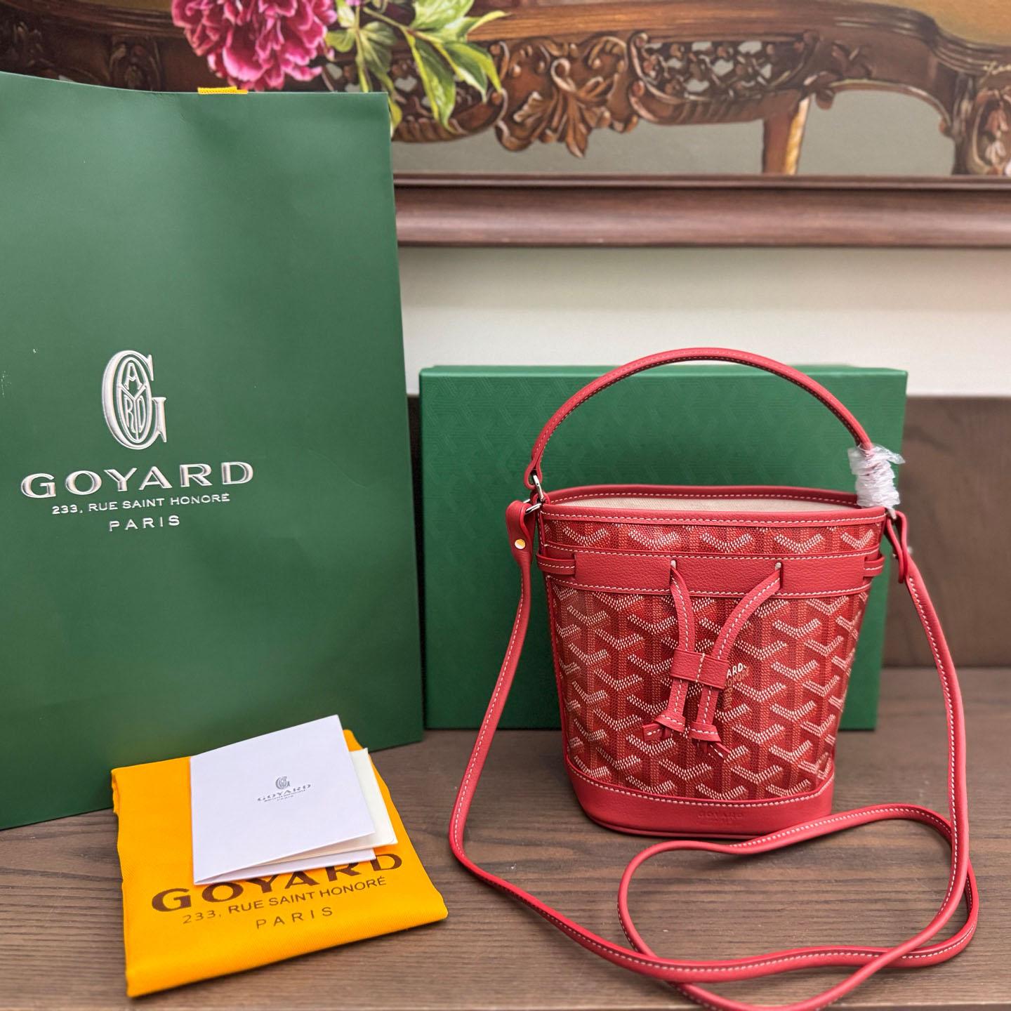 Goyard Petit Flot Mini Bucket Bag - FashionPlug