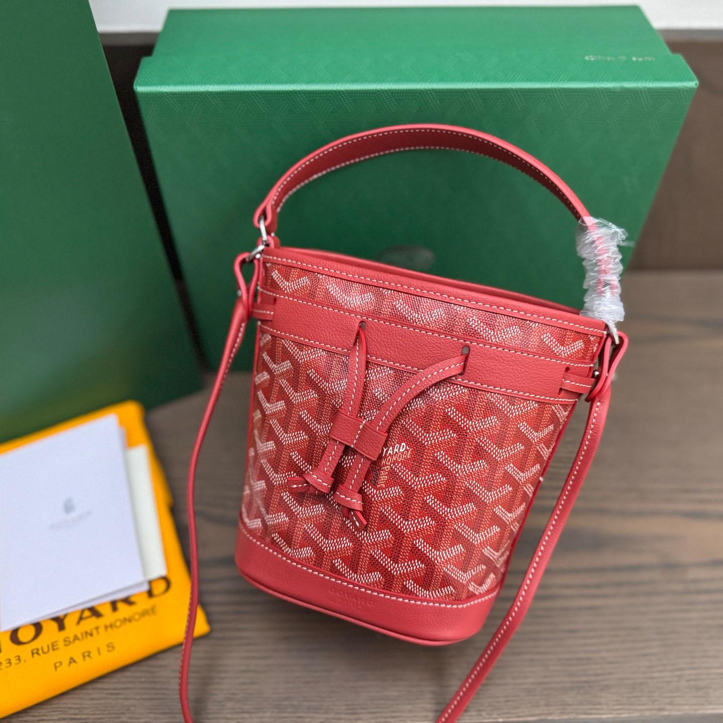 Goyard Petit Flot Mini Bucket Bag - FashionPlug