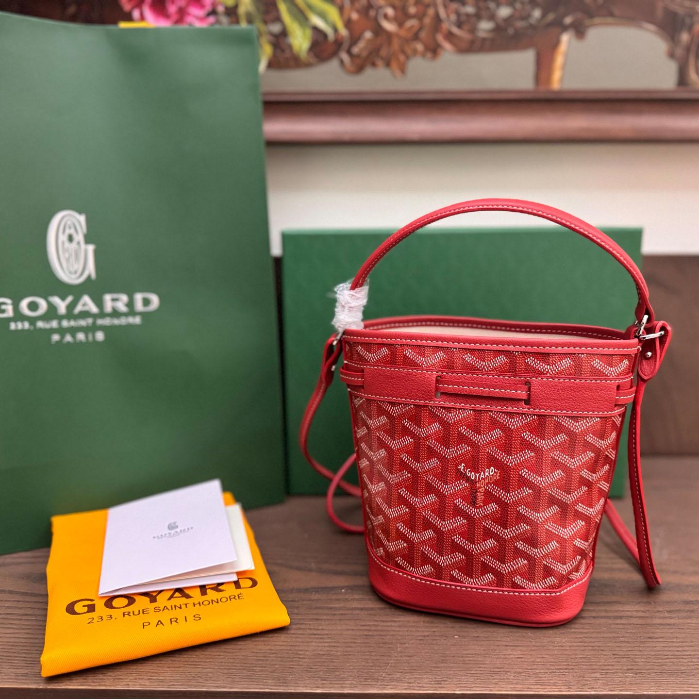 Goyard Petit Flot Mini Bucket Bag - FashionPlug