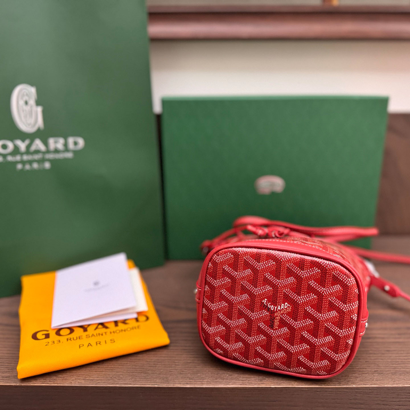 Goyard Petit Flot Mini Bucket Bag - FashionPlug