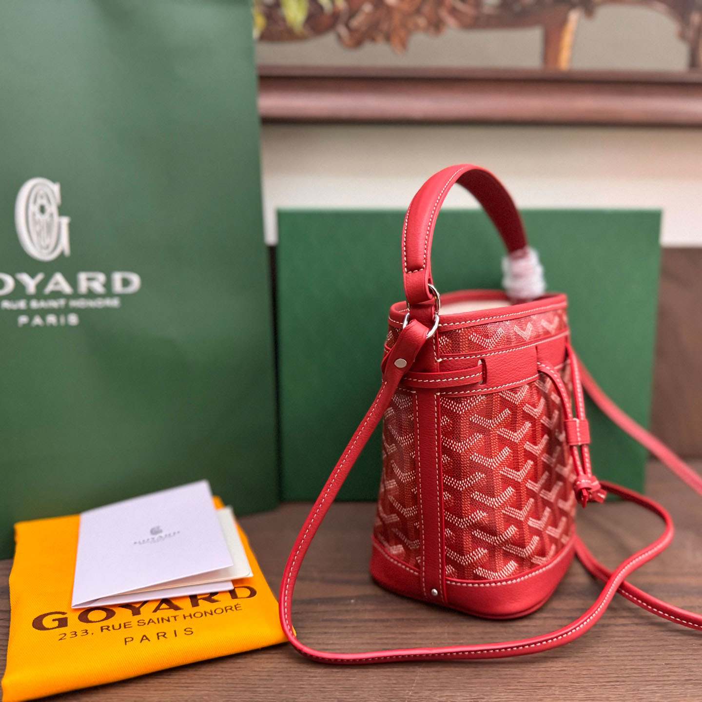 Goyard Petit Flot Mini Bucket Bag - FashionPlug