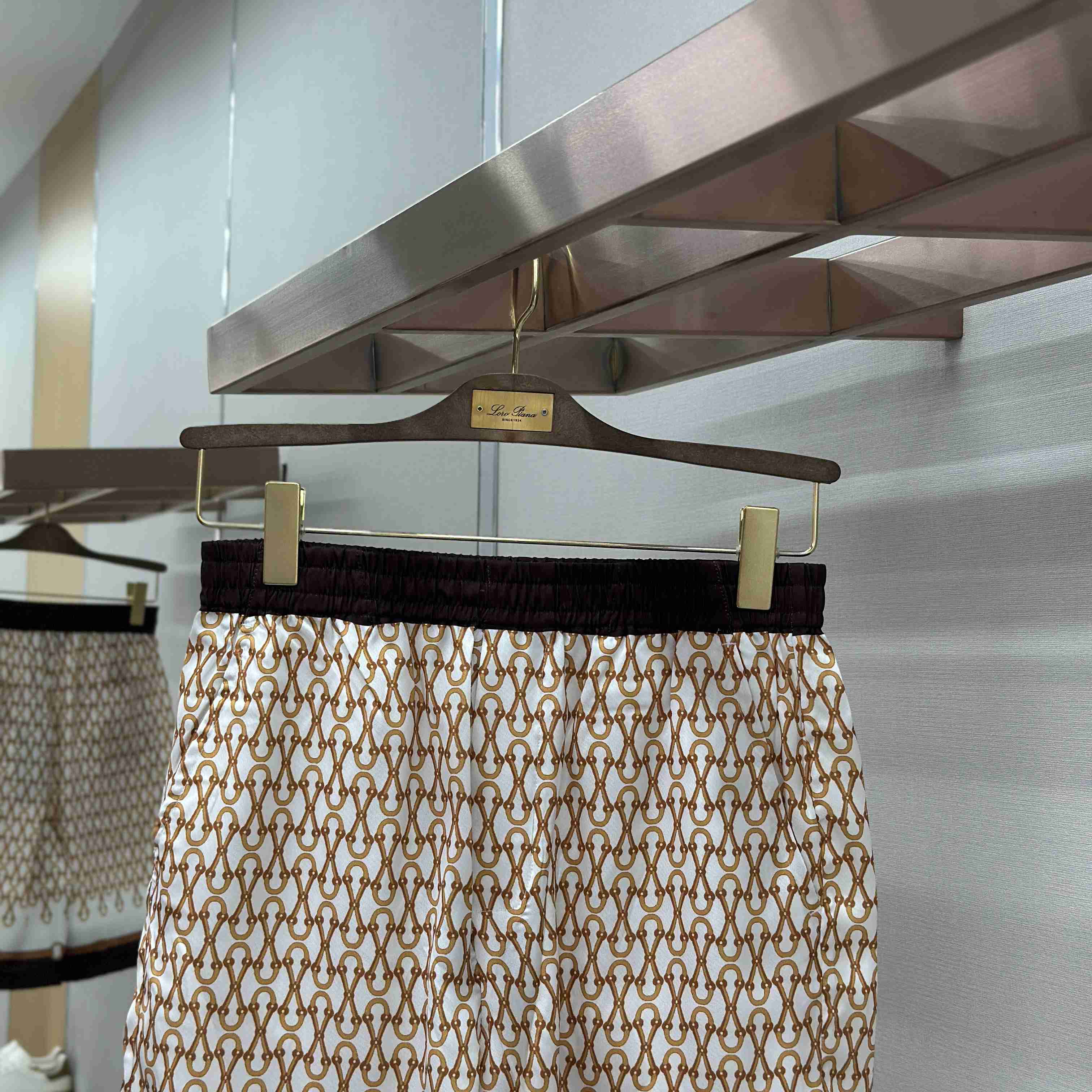 Gucci Printed Silk Twill Shorts - FashionPlug