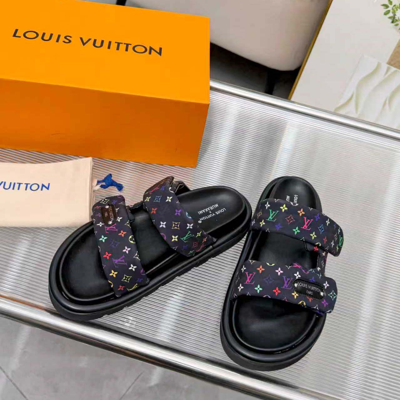 Louis Vuitton LV x TM Pool Pillow Comfort Mule   1AJLGU - FashionPlug