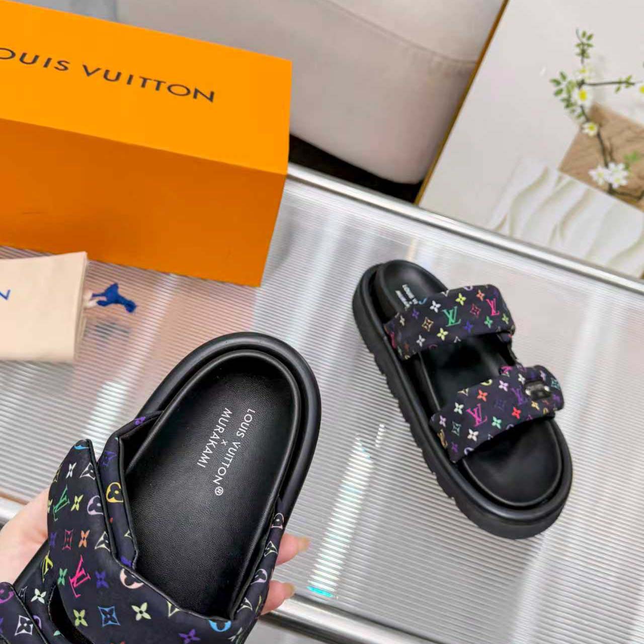 Louis Vuitton LV x TM Pool Pillow Comfort Mule   1AJLGU - FashionPlug
