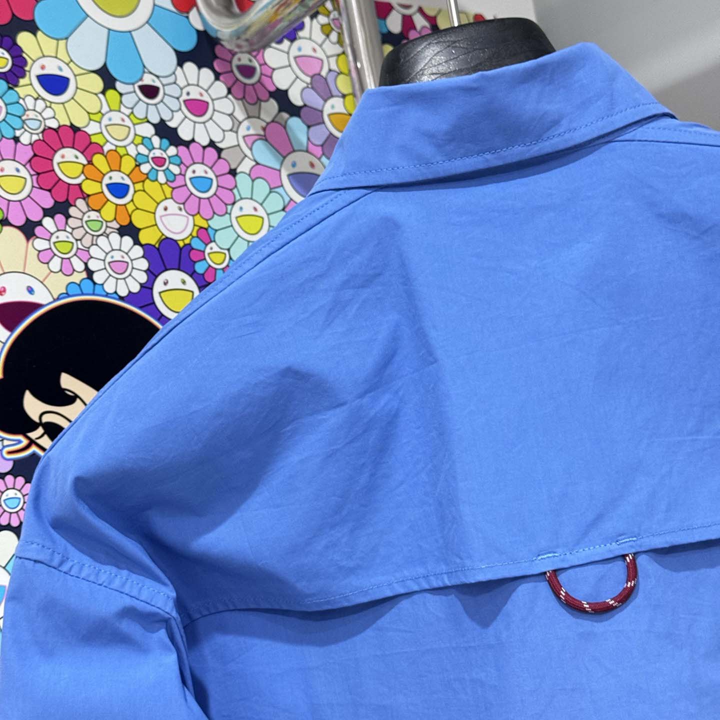 Miu Miu Logo-embroidered Cropped Poplin Shirt - FashionPlug