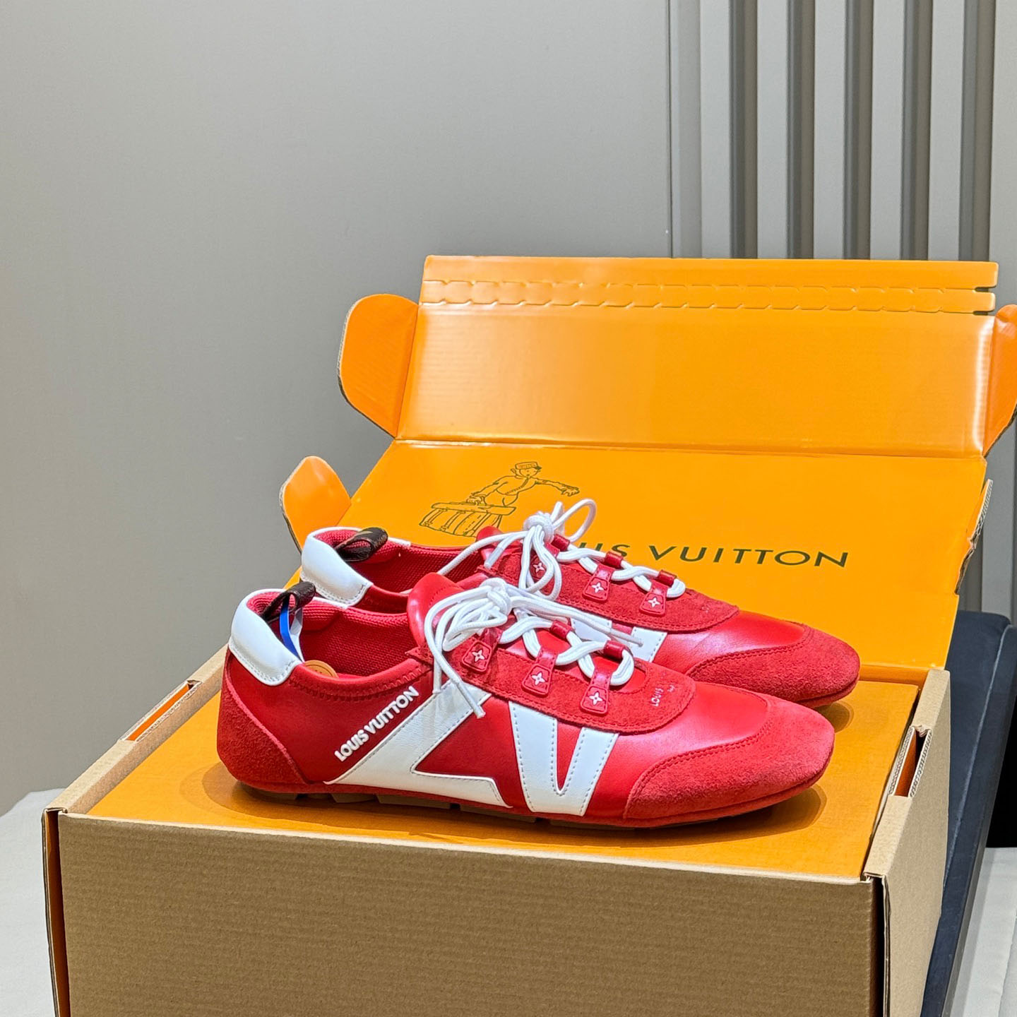 Louis Vuitton LV Sneakerina 1A00MH - FashionPlug