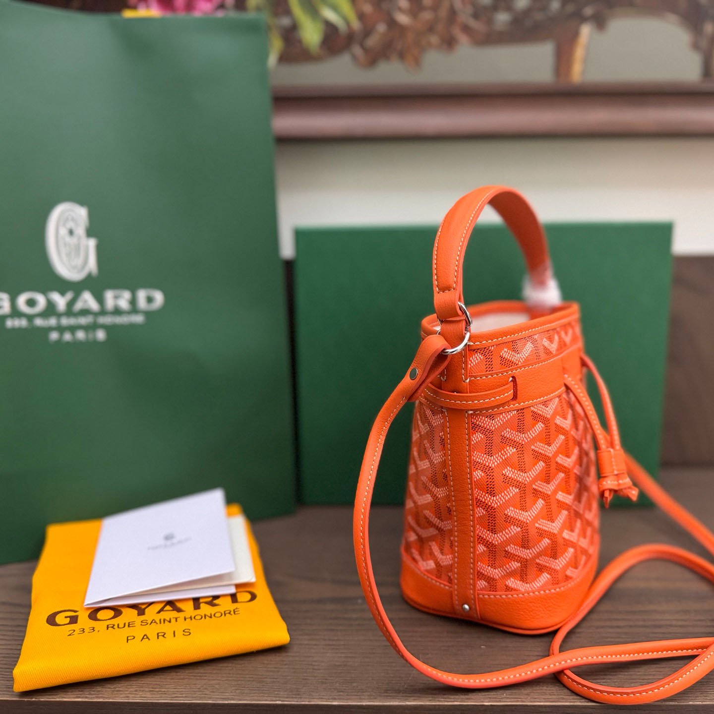 Goyard Petit Flot Mini Bucket Bag - FashionPlug