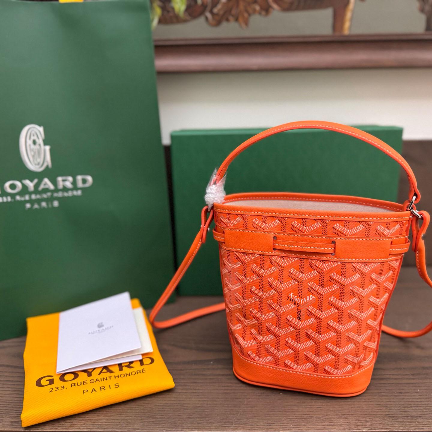 Goyard Petit Flot Mini Bucket Bag - FashionPlug