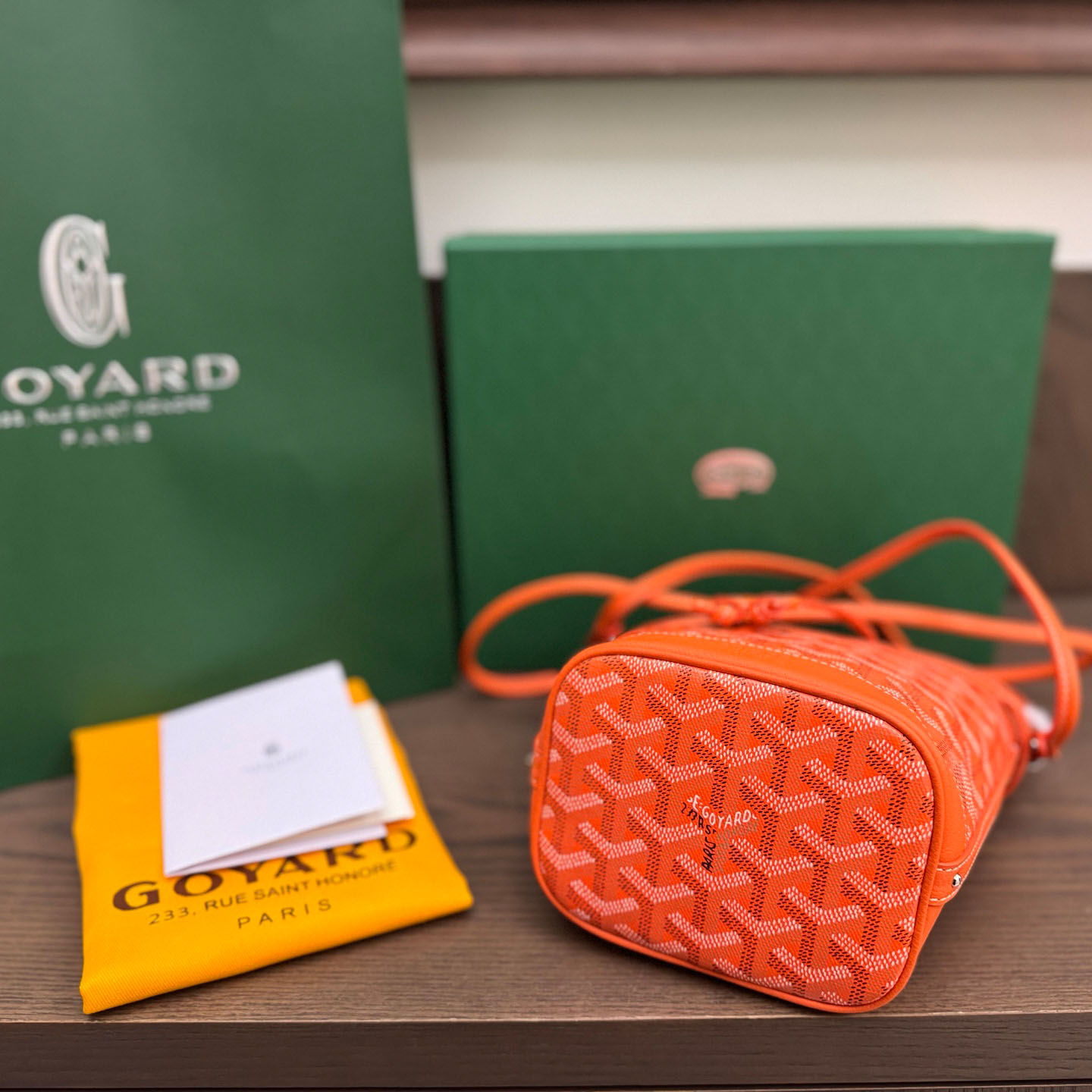 Goyard Petit Flot Mini Bucket Bag - FashionPlug