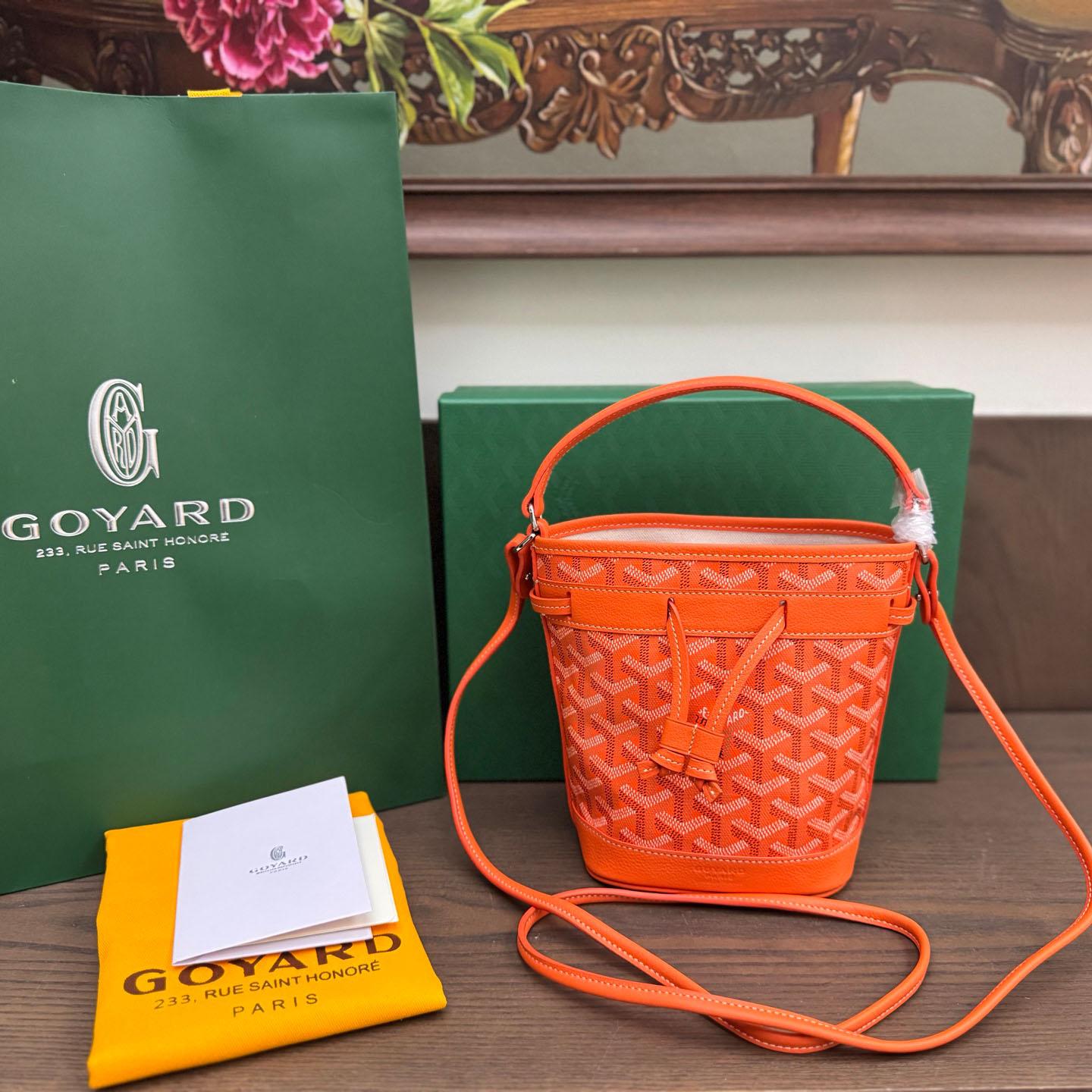 Goyard Petit Flot Mini Bucket Bag - FashionPlug