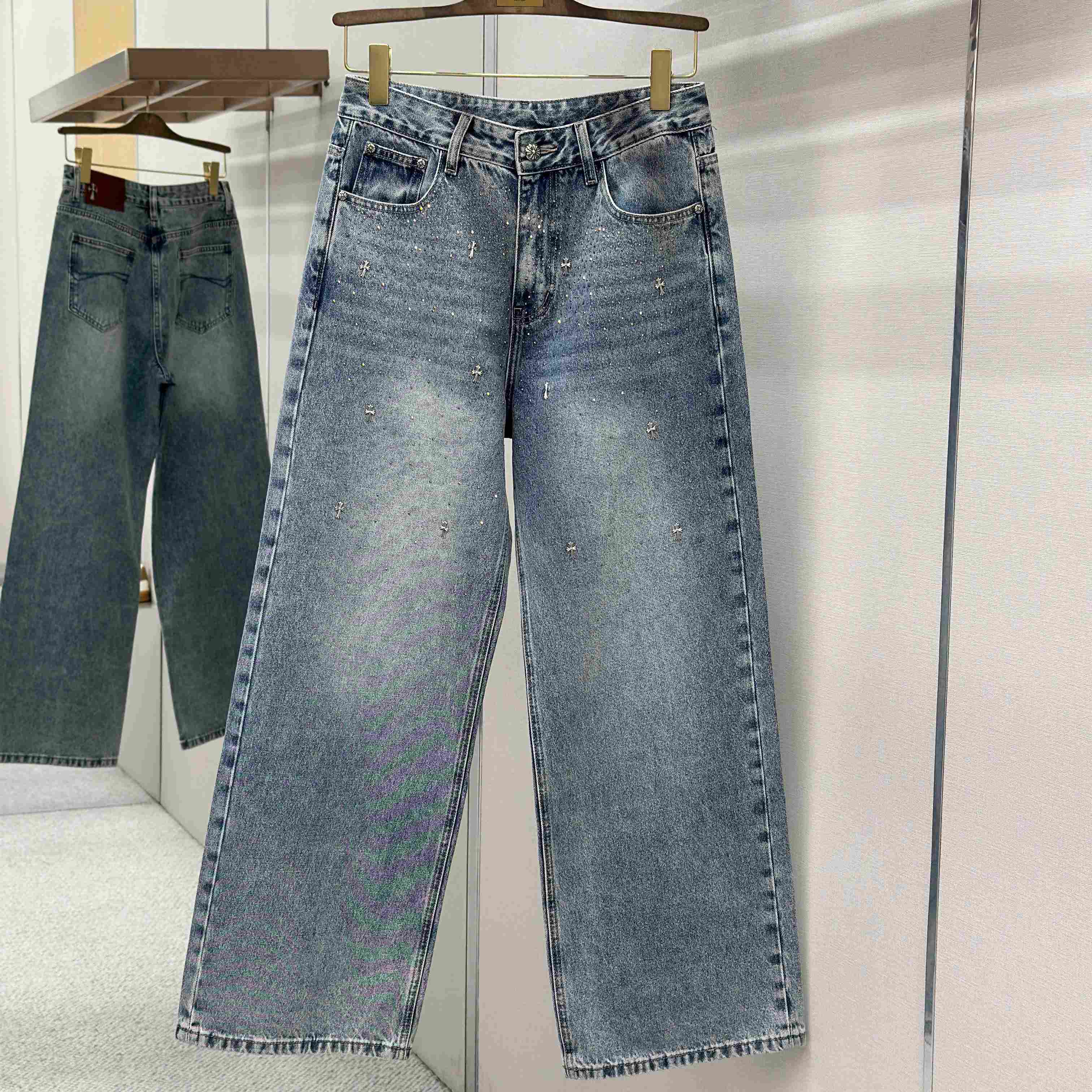 Chrome Hearts Jeans - FashionPlug