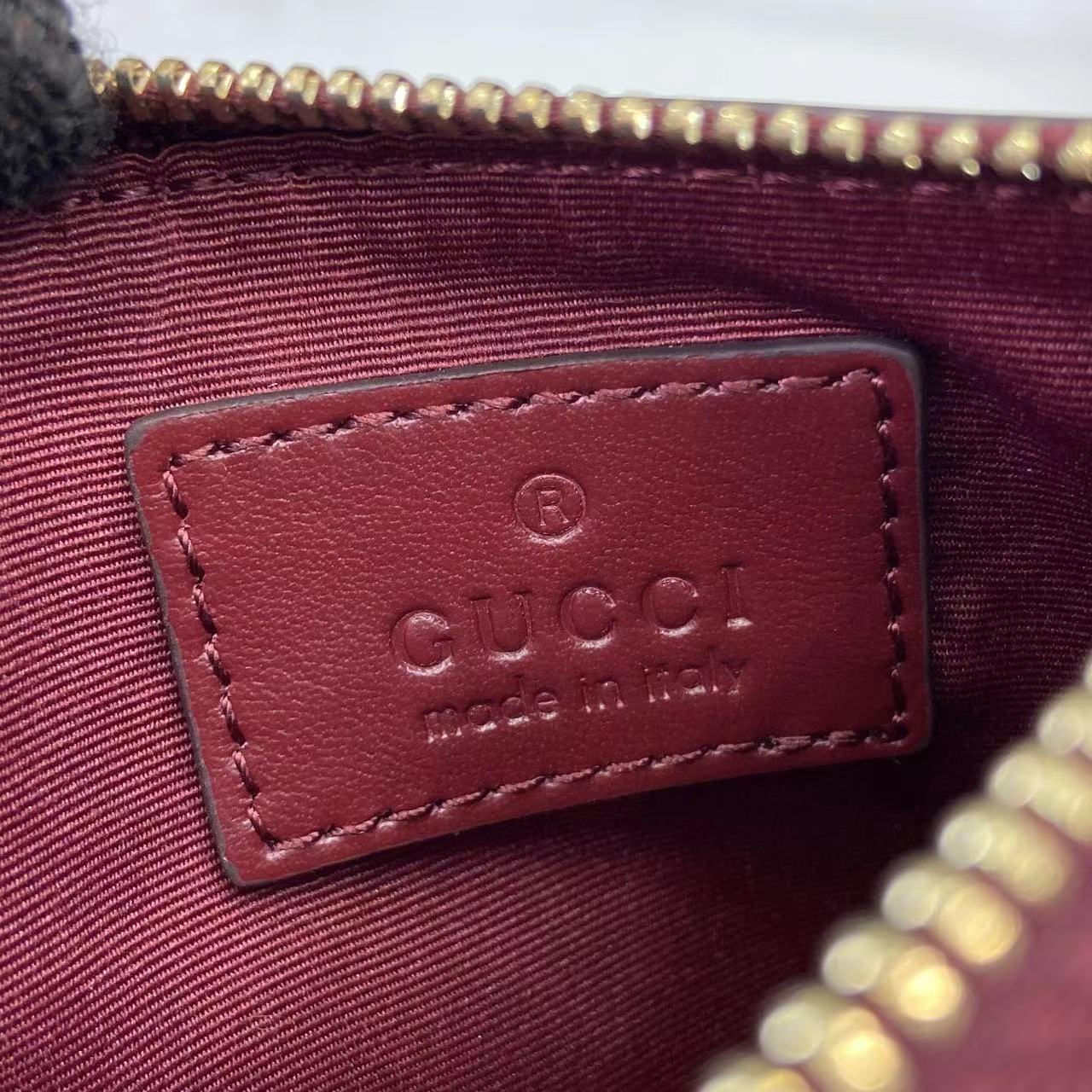 Gucci GG Marmont Zip Key Pouch - FashionPlug