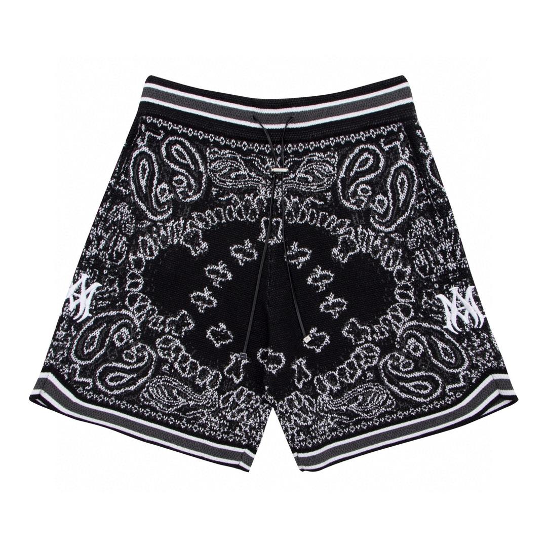 Amiri Bandana B-Ball Shorts  - FashionPlug