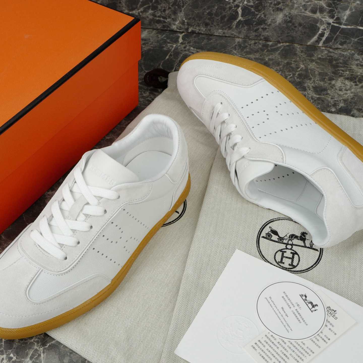 Hermes  Match Sneaker - FashionPlug
