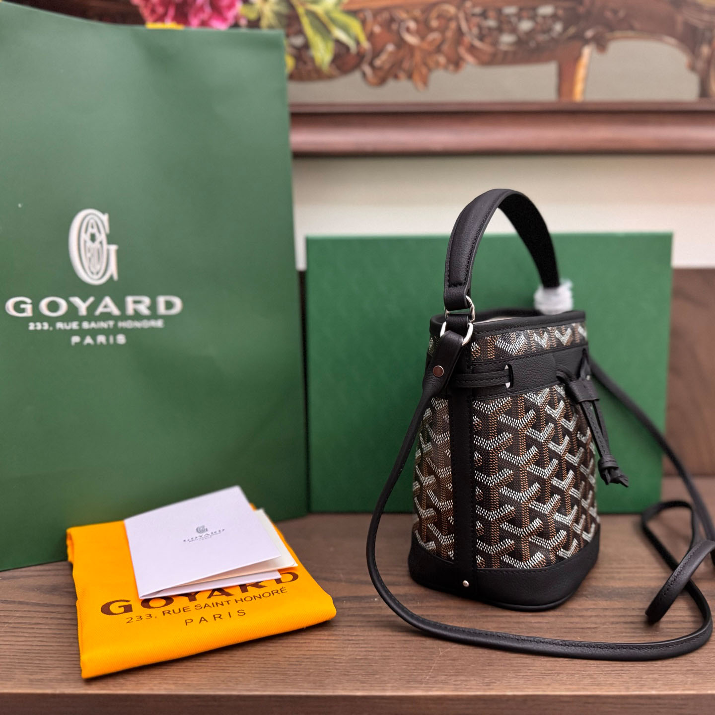 Goyard Petit Flot Mini Bucket Bag - FashionPlug