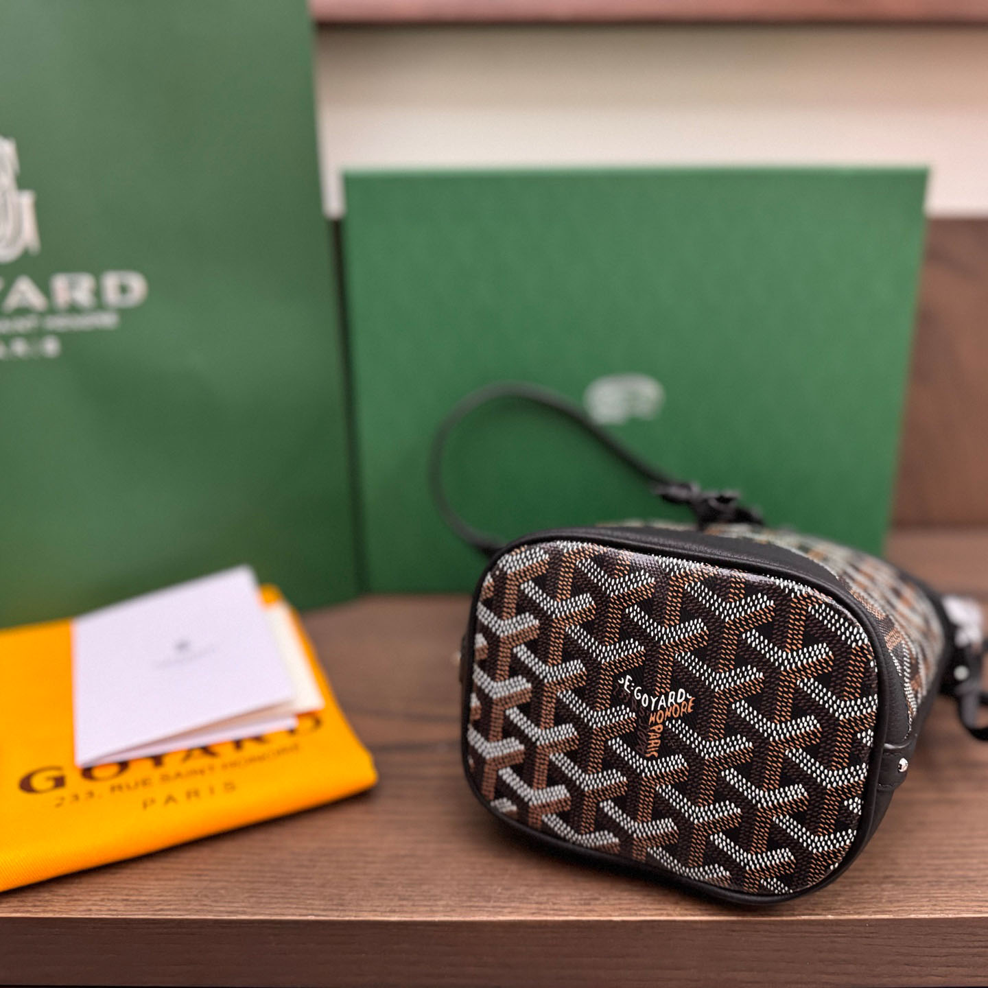 Goyard Petit Flot Mini Bucket Bag - FashionPlug