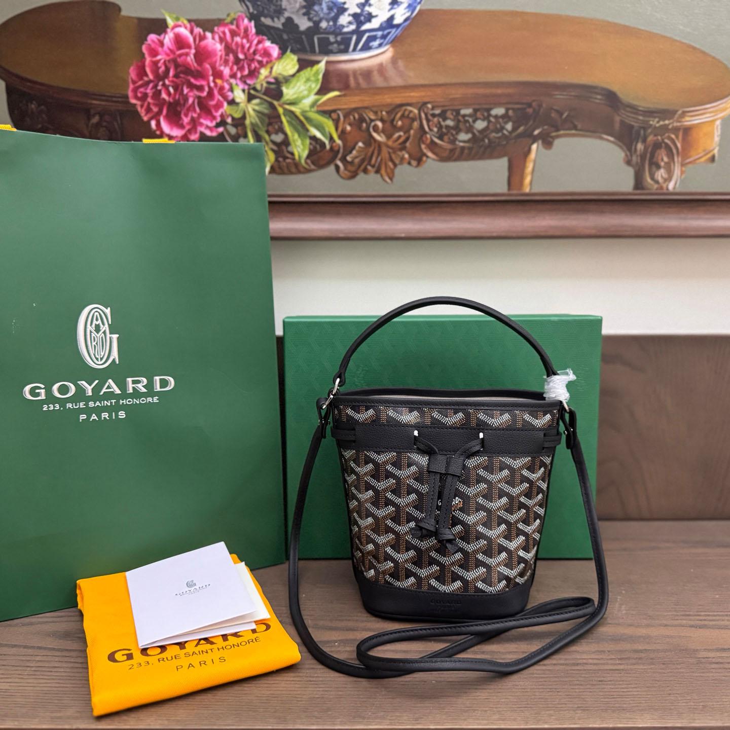 Goyard Petit Flot Mini Bucket Bag - FashionPlug