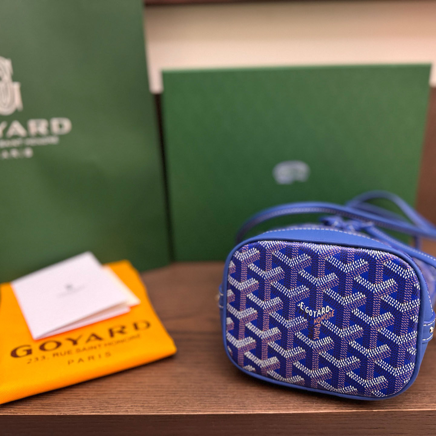 Goyard Petit Flot Mini Bucket Bag - FashionPlug