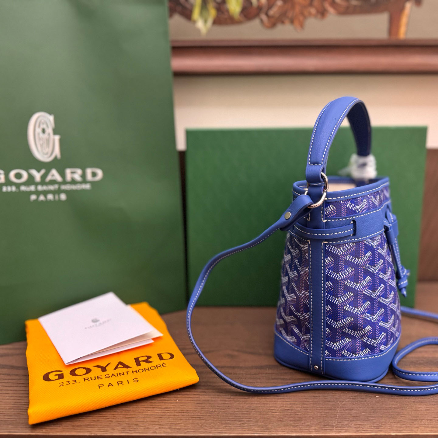 Goyard Petit Flot Mini Bucket Bag - FashionPlug