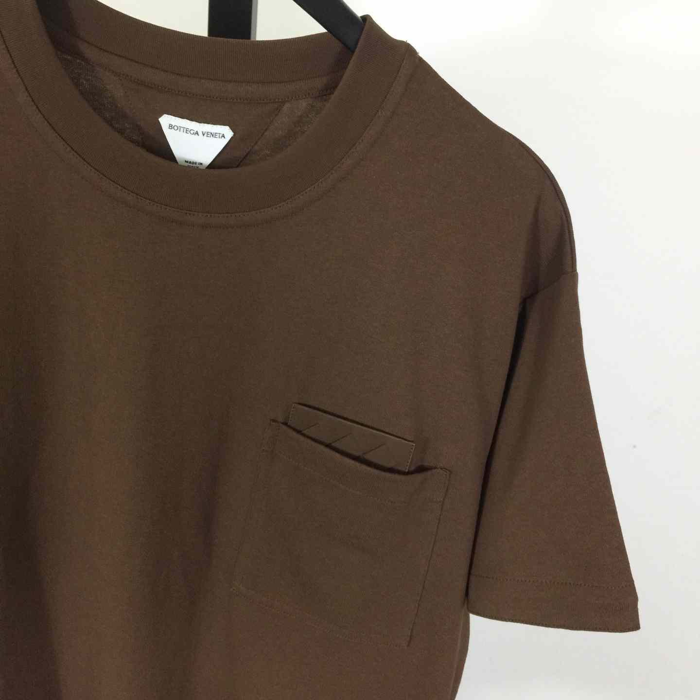 Bottega Veneta Pima Cotton Jersey T-Shirt - FashionPlug