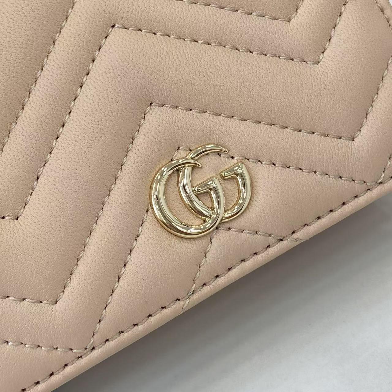 Gucci GG Marmont Card Case Wallet  466492 - FashionPlug