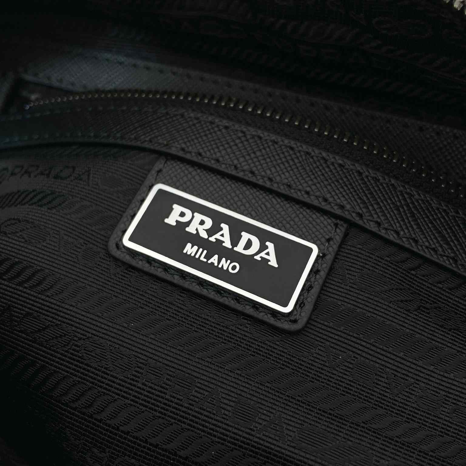 Prada Re-Nylon And SaffianoShoulder Bag - FashionPlug