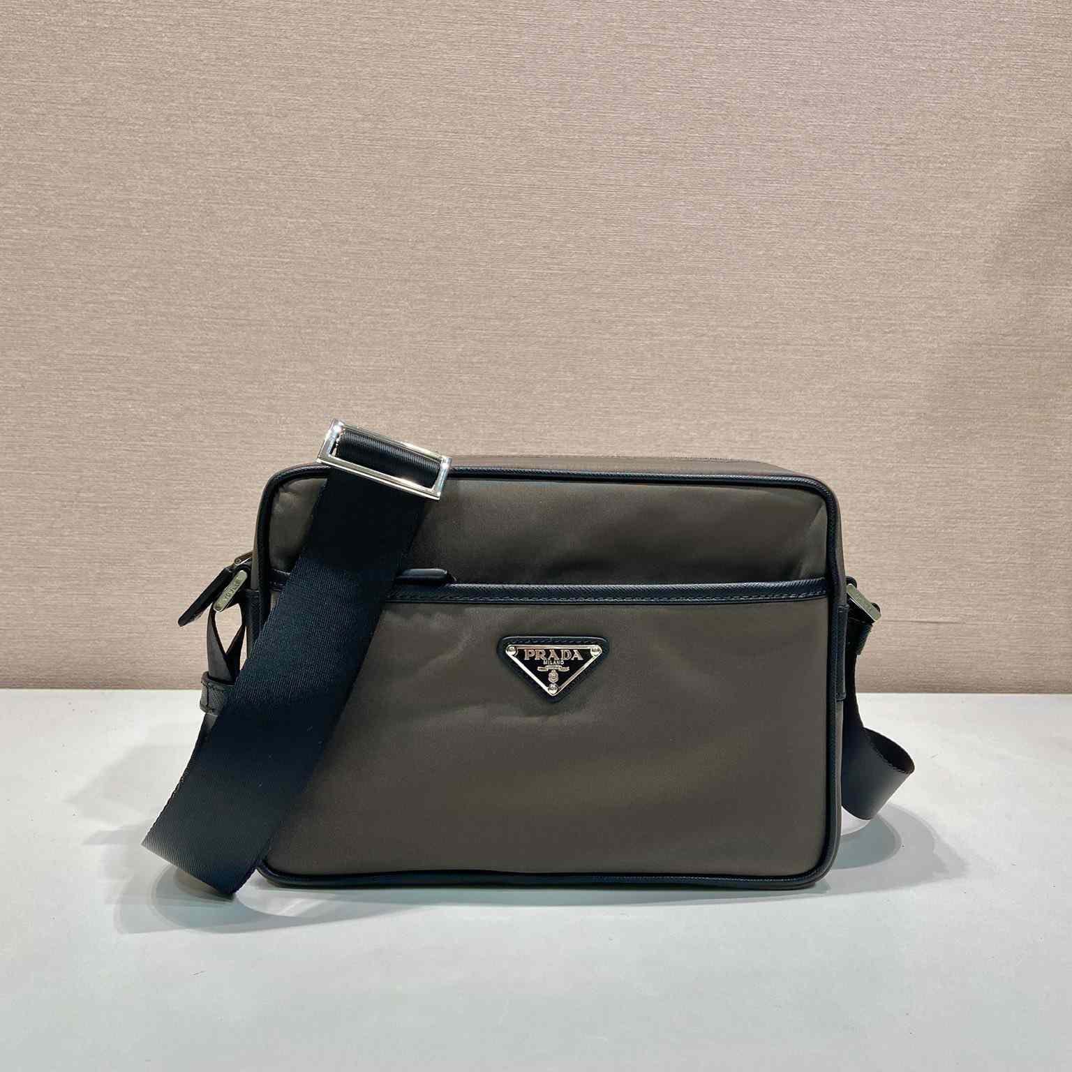 Prada Re-Nylon And SaffianoShoulder Bag - FashionPlug