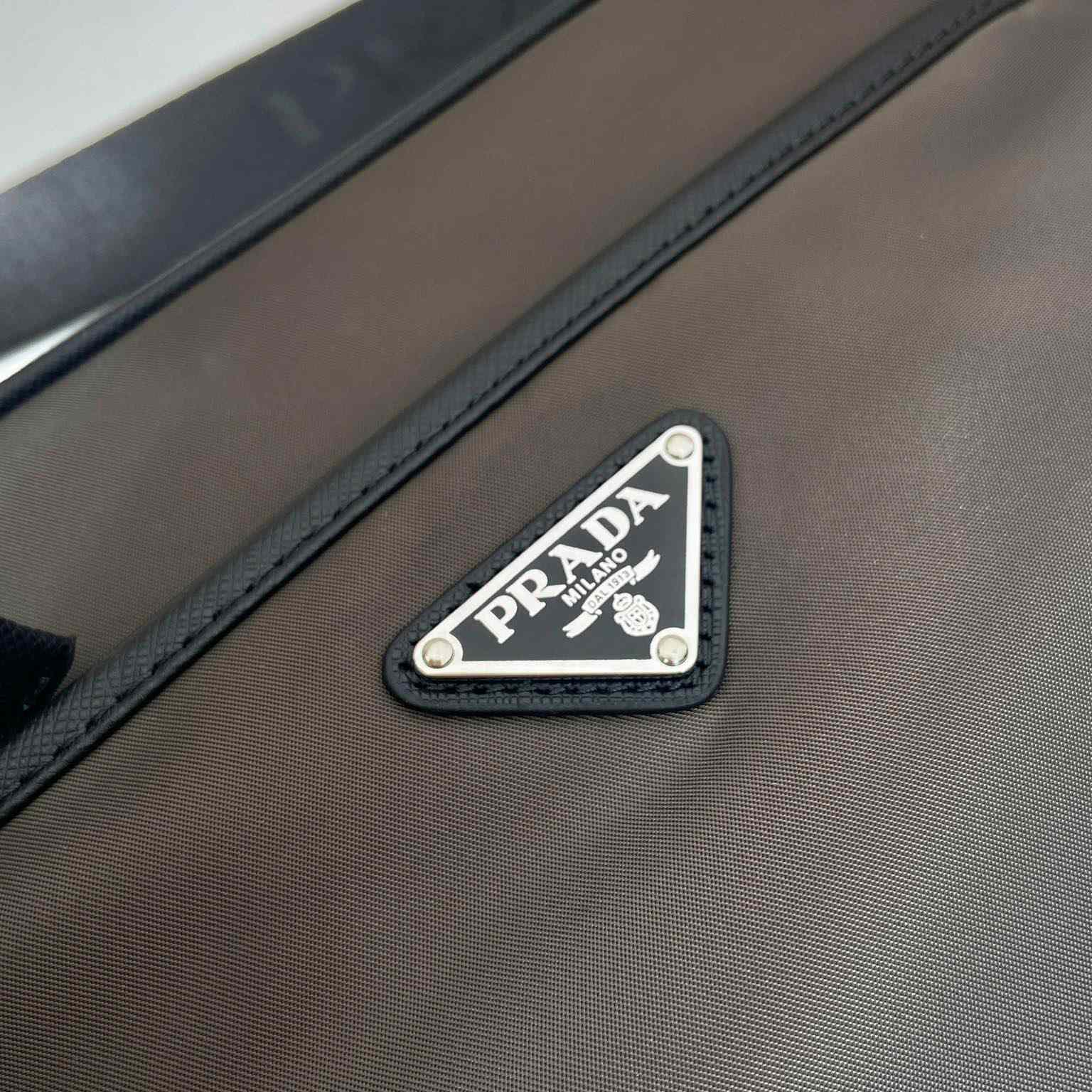 Prada Re-Nylon And SaffianoShoulder Bag - FashionPlug