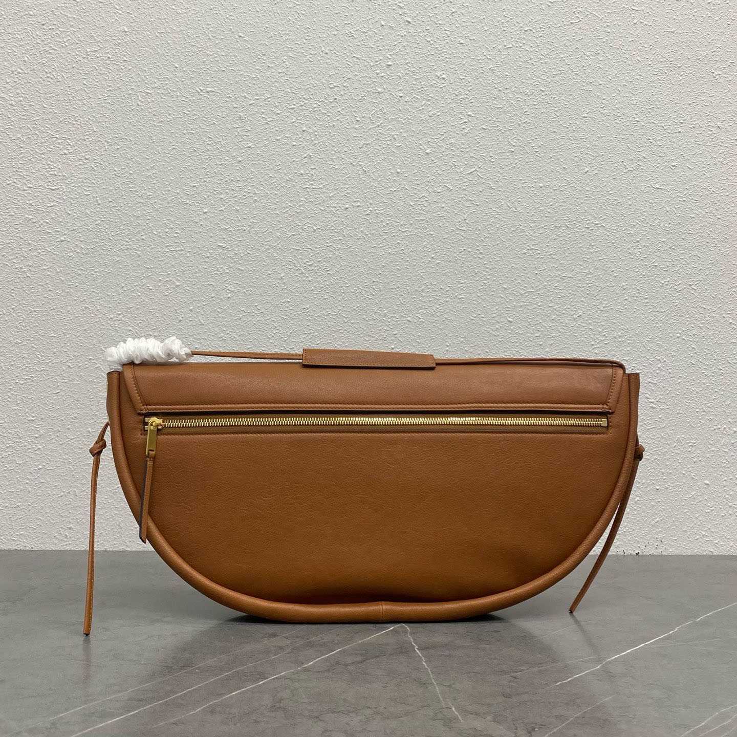 Celine HALFMOON SOFT TRIOMPHE BAG IN SUPPLE SHINY LAMBSKIN - FashionPlug