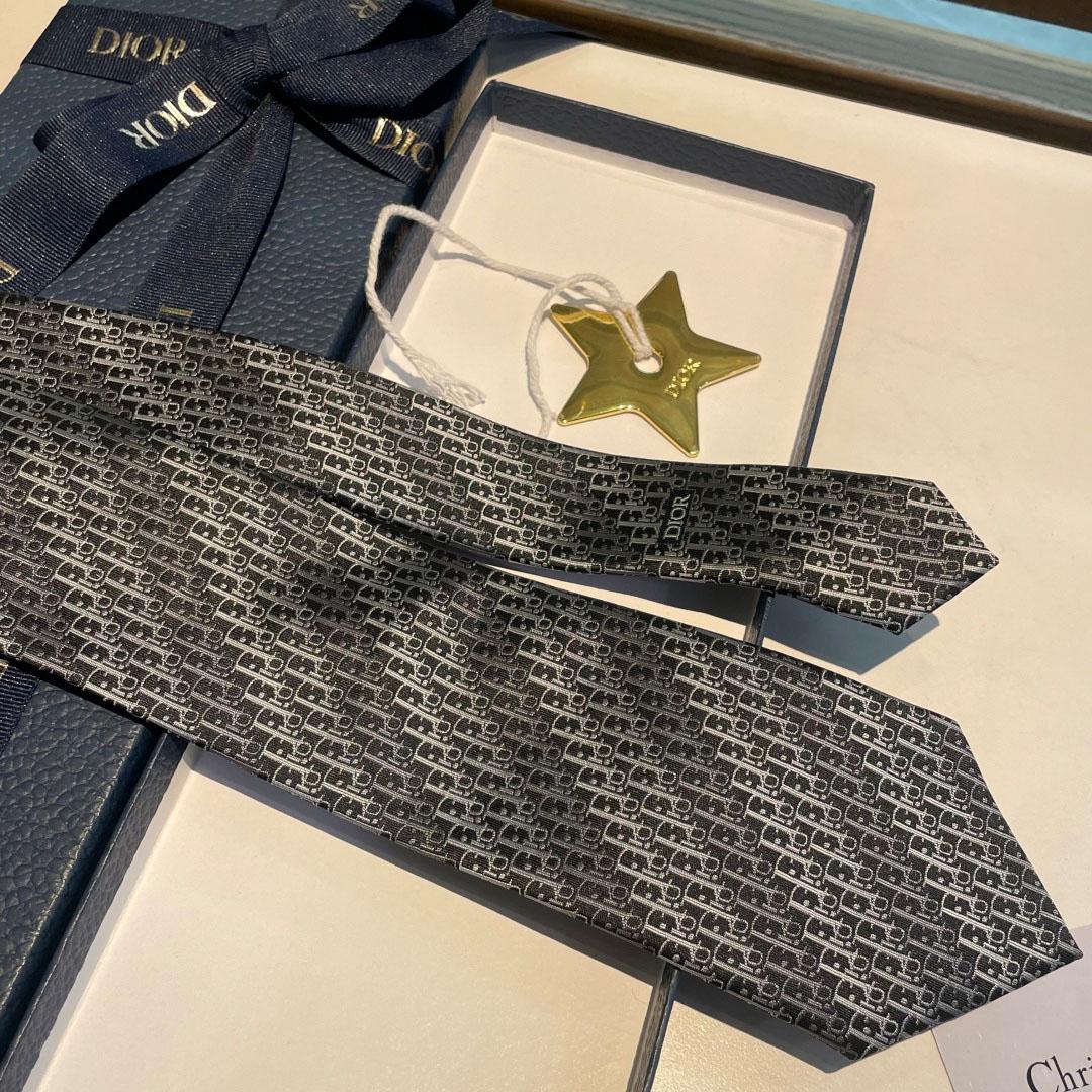 Dior Oblique Trio Tie - FashionPlug