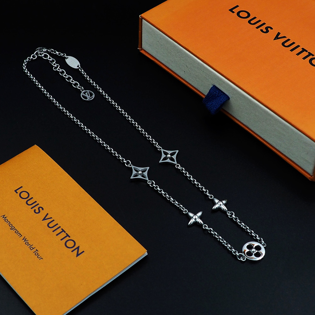 Louis Vuitton LV Iconic Charms Necklace  M02494 - FashionPlug