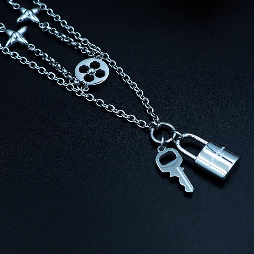 Louis Vuitton LV Iconic Charms Necklace  M02494 - FashionPlug