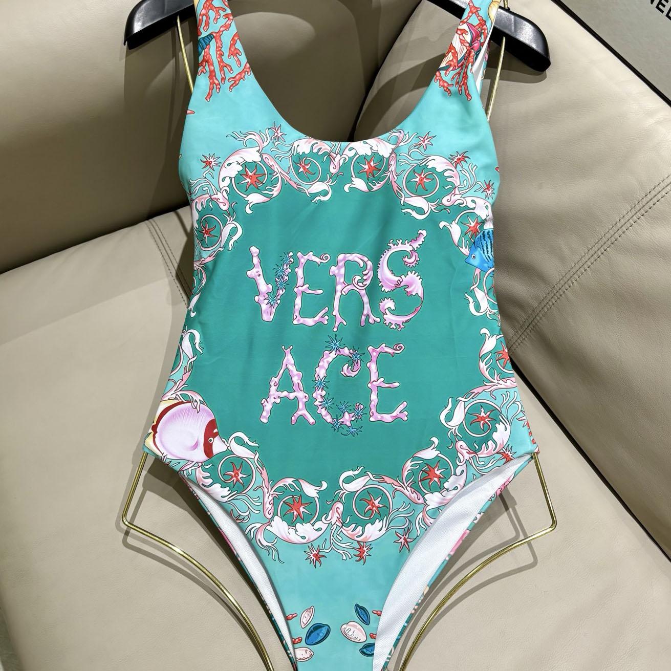 Versace Printed Swimsuit - FashionPlug