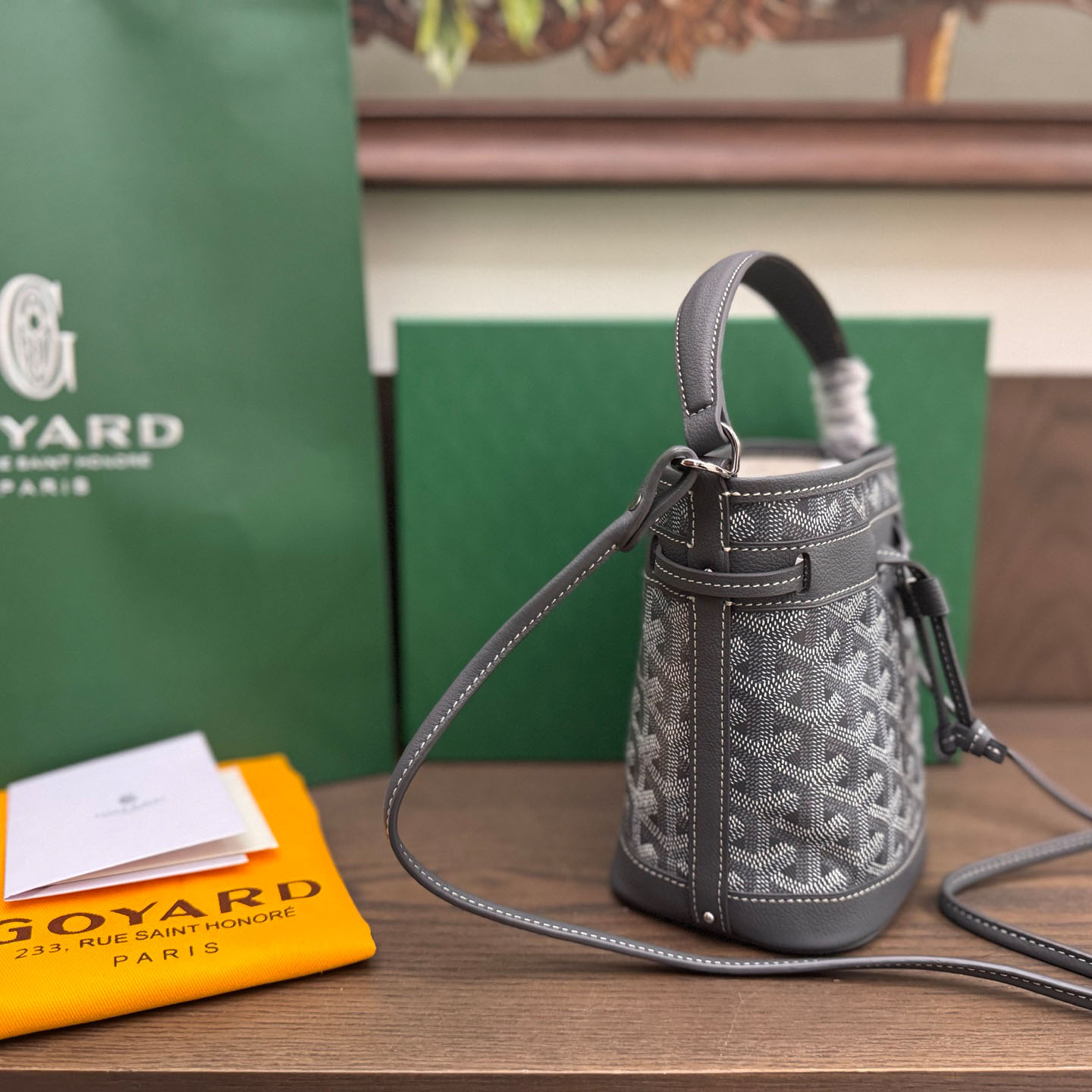 Goyard Petit Flot Mini Bucket Bag - FashionPlug