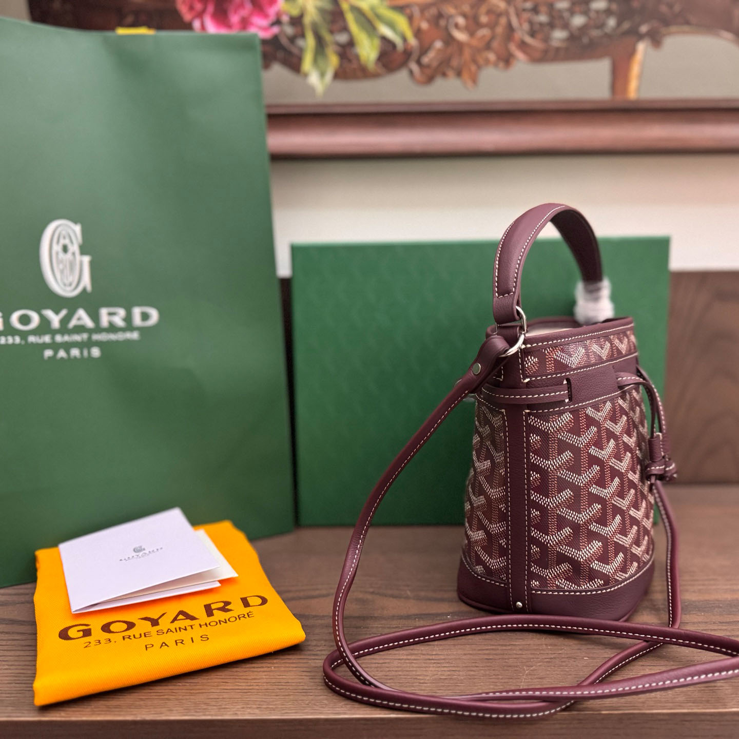 Goyard Petit Flot Mini Bucket Bag - FashionPlug
