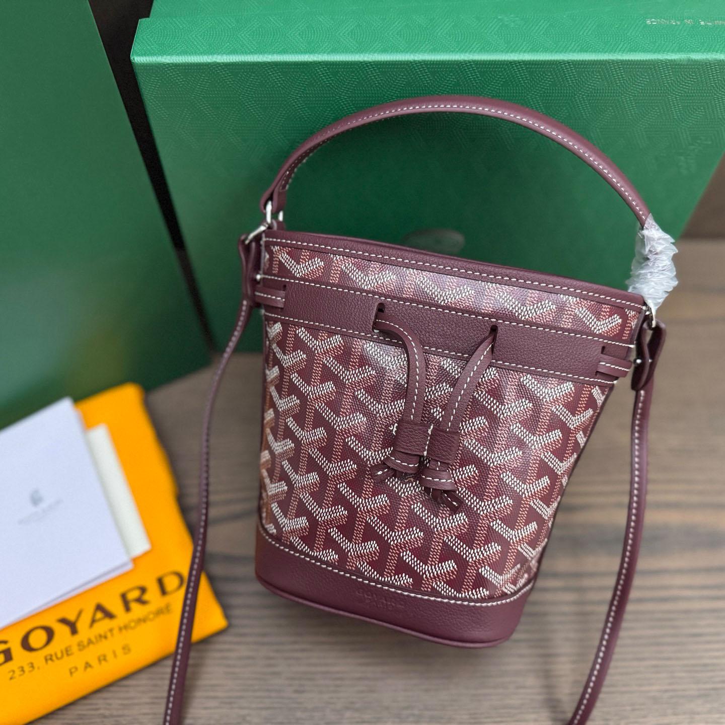 Goyard Petit Flot Mini Bucket Bag - FashionPlug