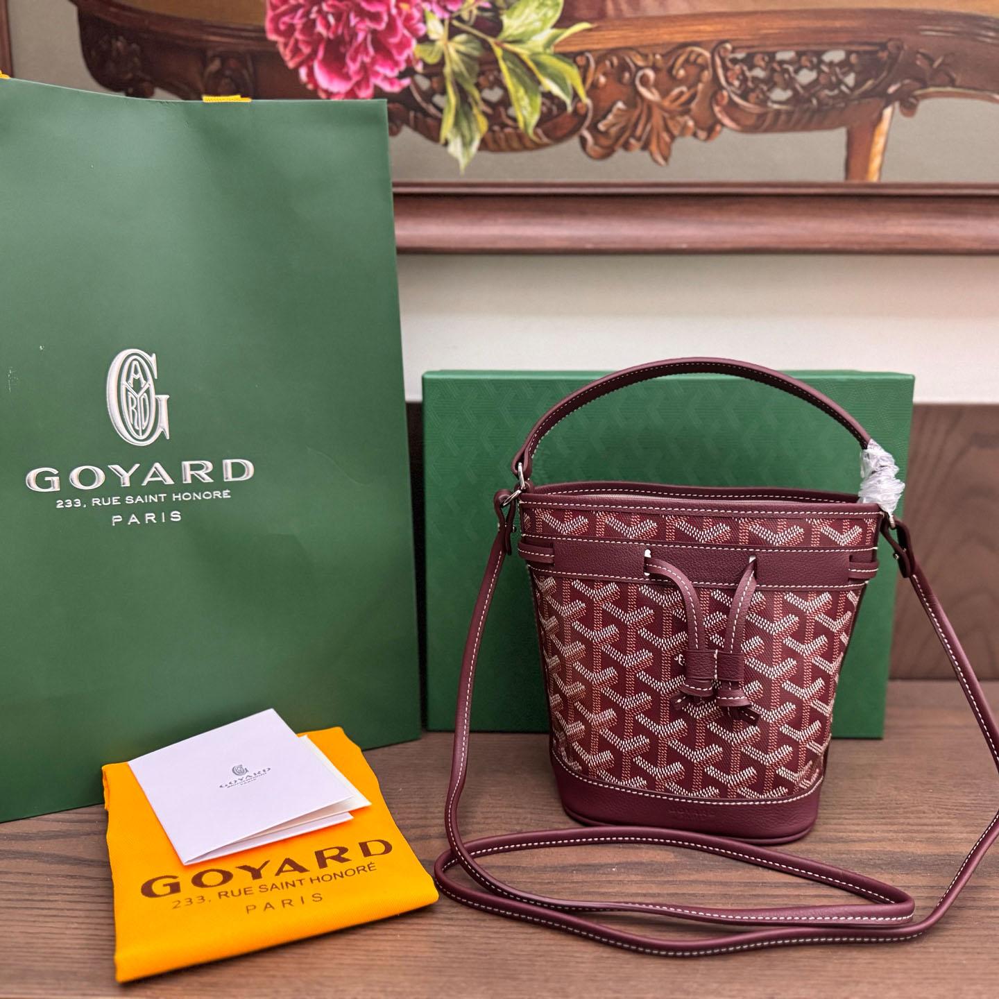Goyard Petit Flot Mini Bucket Bag - FashionPlug