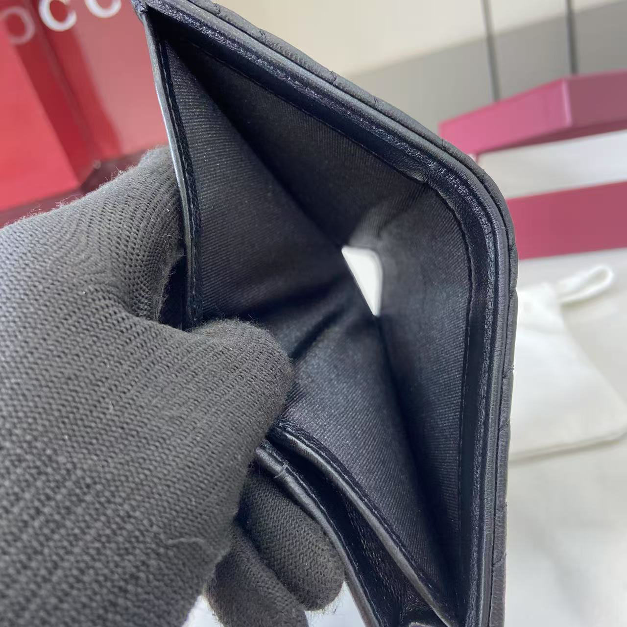 Gucci GG Marmont Card Case Wallet 466492 - FashionPlug