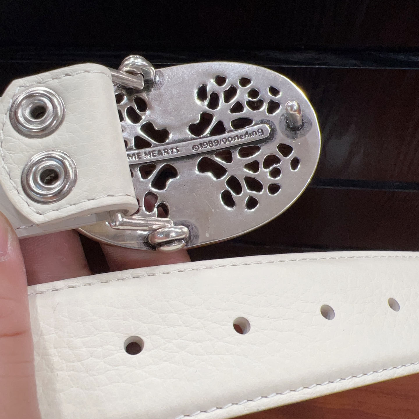 Chrome Hearts Leather Belt   - FashionPlug