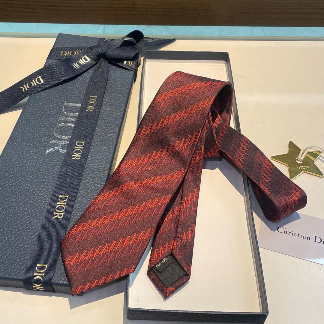 Dior Oblique Trio Tie - FashionPlug
