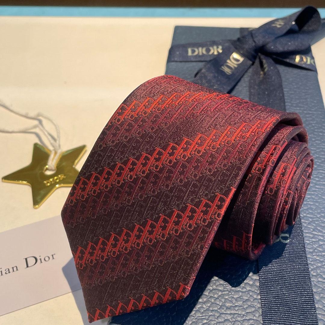 Dior Oblique Trio Tie - FashionPlug