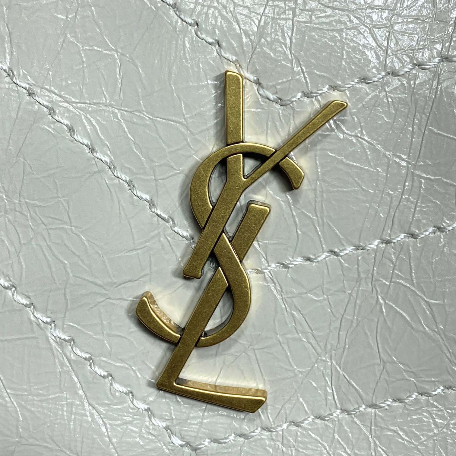 Saint Laurent Nini Small Shopping In Vintage Leather  - FashionPlug