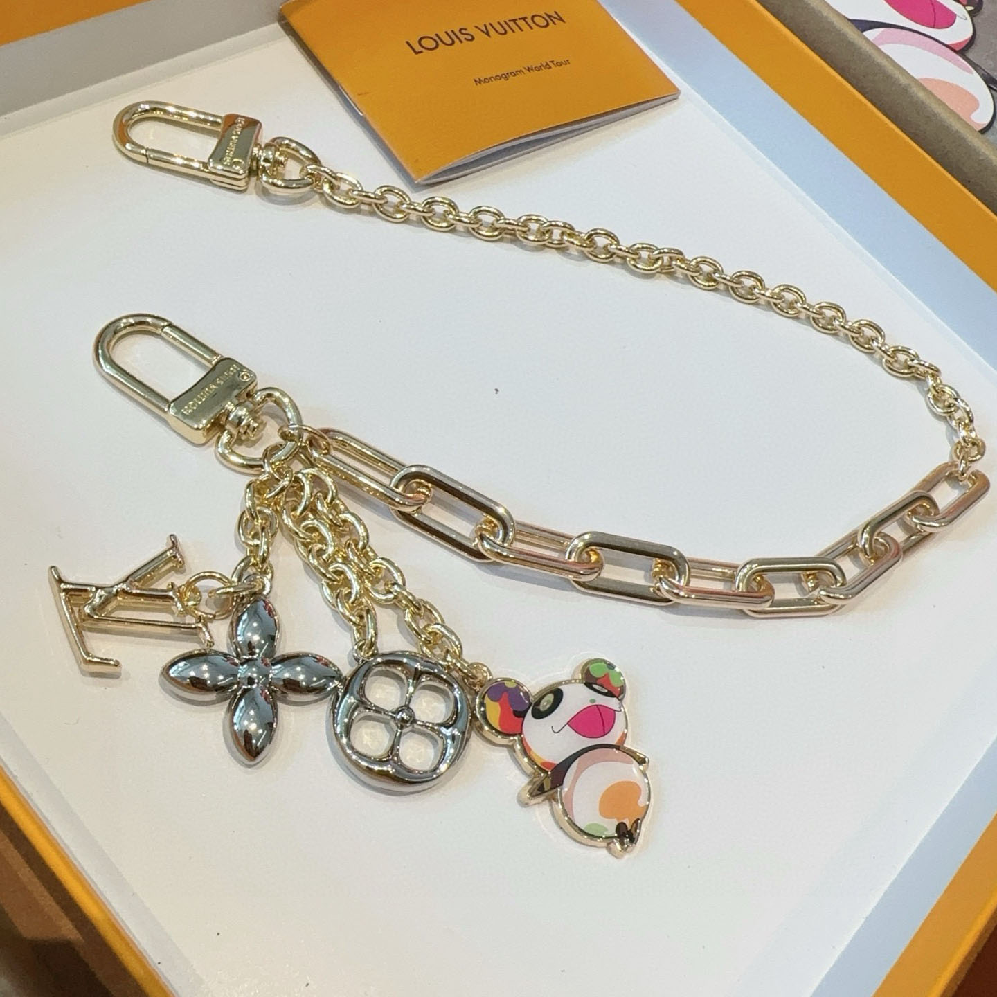 Louis Vuitton LV x TM Superflat Bag Chain M02452 - FashionPlug