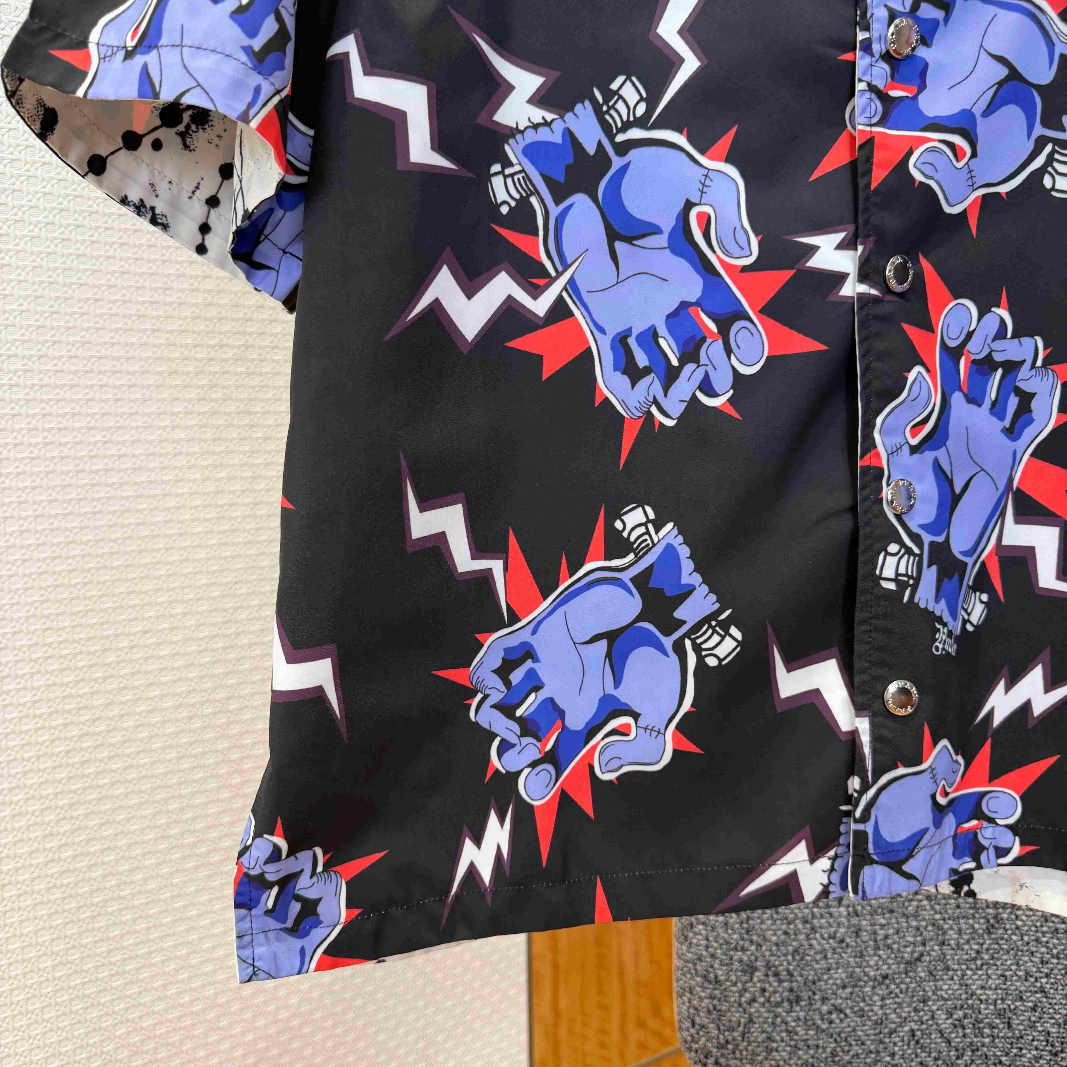 Prada Timecapsule Printed Cotton Shirt - FashionPlug